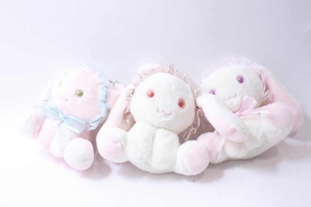 Lolita Rabbit, Plush Keychains, 3, Soft Toys, Hanging Figures, Backpack